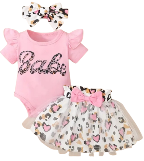 Babe Girl Ruffle set