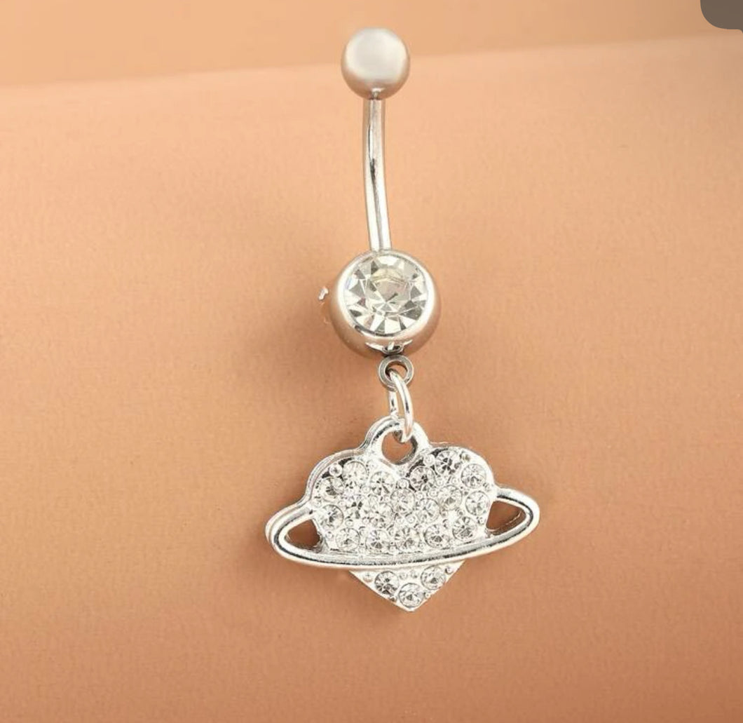 Heart Belly Ring