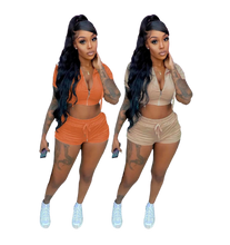 Load image into Gallery viewer, 2pc. Zipper Hoodies
